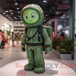 Personagem de máscara de um...