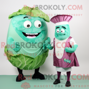 Mascot character of a Cyan...