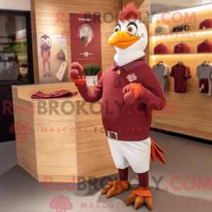Mascot character of a...