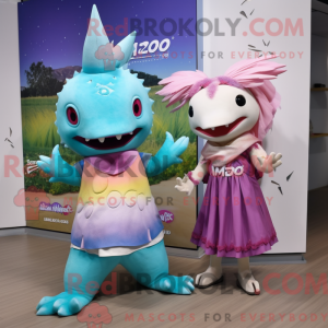 Mascot character of a...