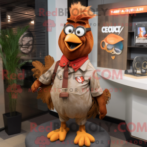 Personaje mascota de Rust...