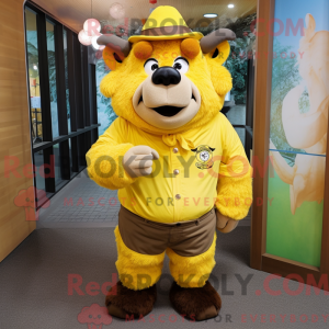 Personnage mascotte d un...