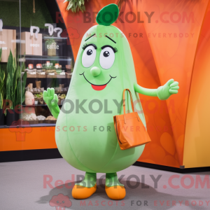 Mascot karakter van een...