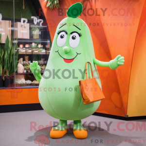 Maskot karakter af en...