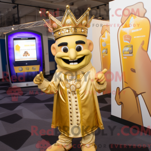 Mascot character of a Gold...