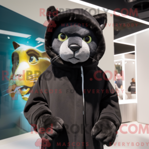 Mascot character of a Black...