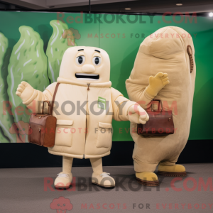 Mascot karakter van een...