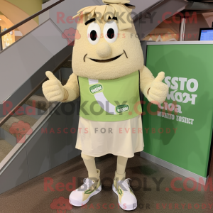 Mascot character of a Cream...