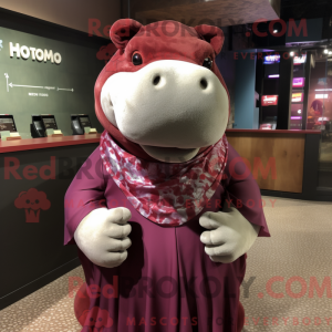 Mascot character of a...