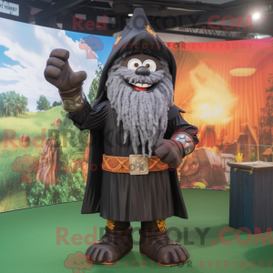 Mascot character of a Black...