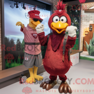 Mascot character of a...