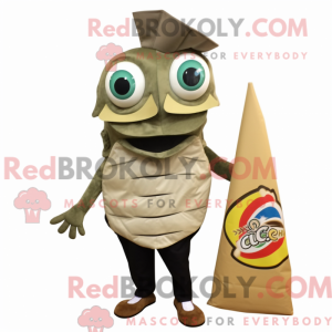 Maskot karakter av en Olive...