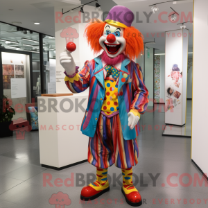 Mascot character of a Clown...