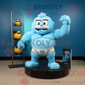 Mascot character of a Sky...