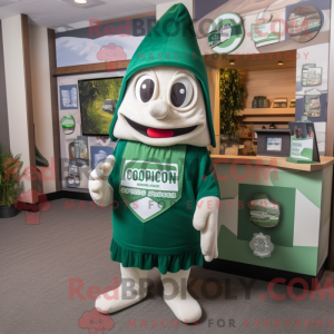 Mascot karakter van een...