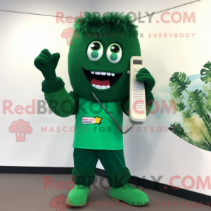 Mascot karakter van een...