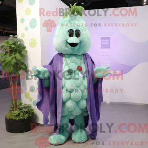 Mascot character of a Cyan...