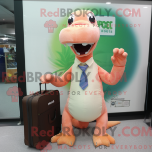 Mascot karakter van een...