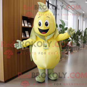 Mascot character of a Olive...