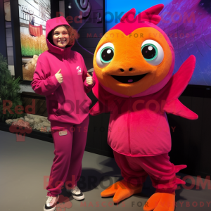 Mascot character of a...