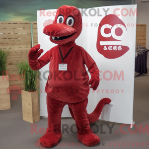 Postava maskota Red Loch...