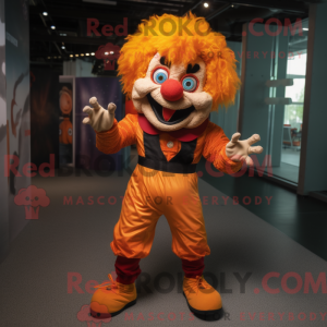 Mascot character of a...
