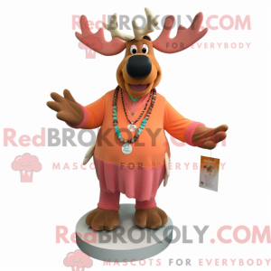 Mascot character of a Peach...