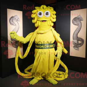 Mascot character of a Lemon...
