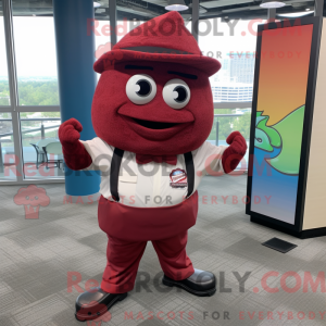 Mascot karakter van een...
