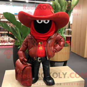 Mascot character of a Red...
