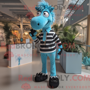 Mascottefiguur van een...