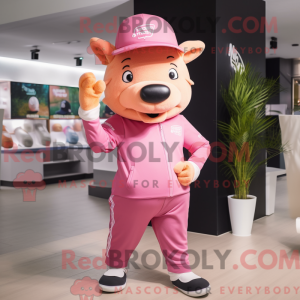Maskot karakter af en...