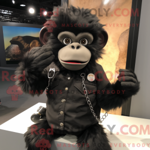 Mascot character of a Black...