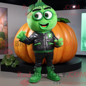 Mascot character of a Green...