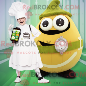 Mascottekarakter van een...