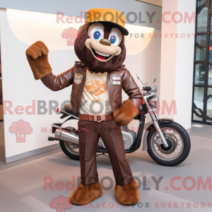 Personagem de máscara de um...