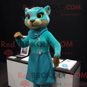 Postava maskota Teal...