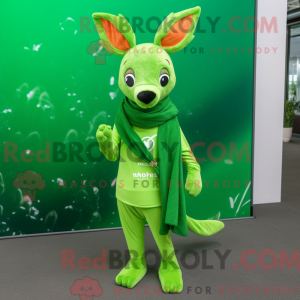 Mascot character of a Lime...