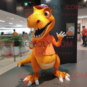 Mascot karakter van een...