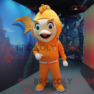 Mascot character of a Gold...