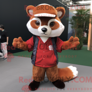 Mascot character of a Red...
