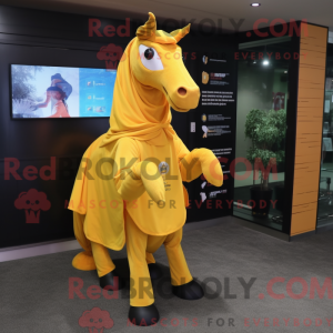 Mascot character of a...