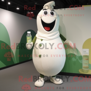 Mascot character of a Olive...