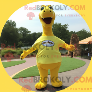 Mascot character of a...