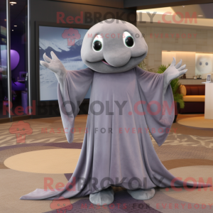 Mascot character of a Gray...