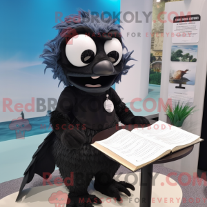 Mascot character of a Black...