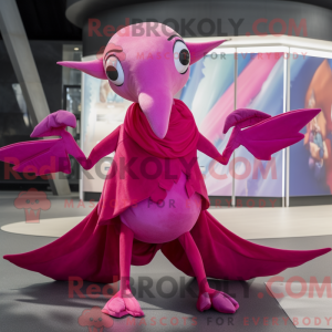 Mascot character of a...