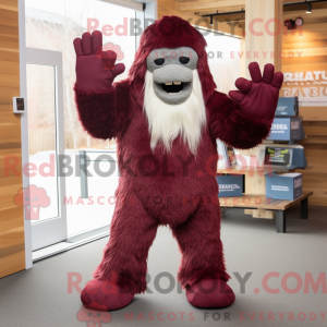 Mascot karakter van een...