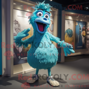 Mascottefiguur van een...