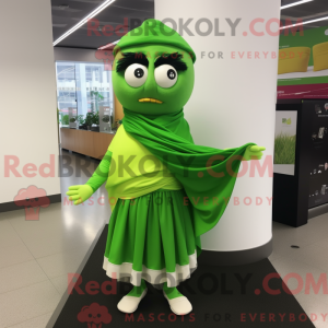 Mascot character of a Lime...